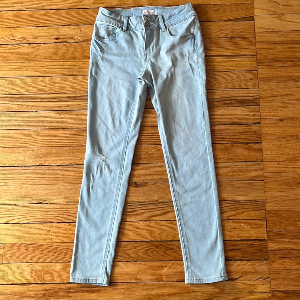 So girls jeans size 12